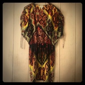 Donna Morgan Cold Shoulder Retro Style Dress